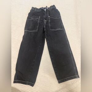 Zara baby boy black jeans 5-6 years